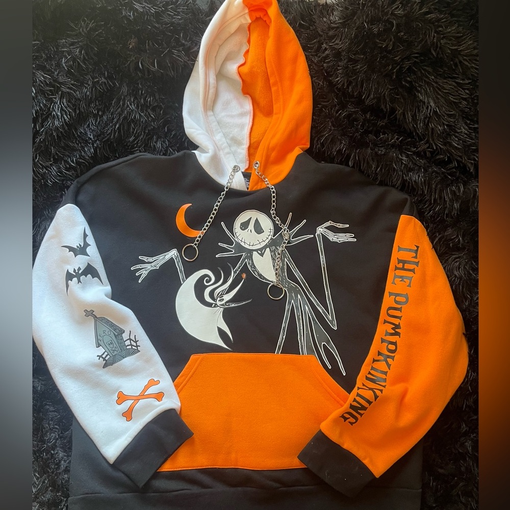 The Nightmare Before Christmas Themed Graphic XL Hoodie